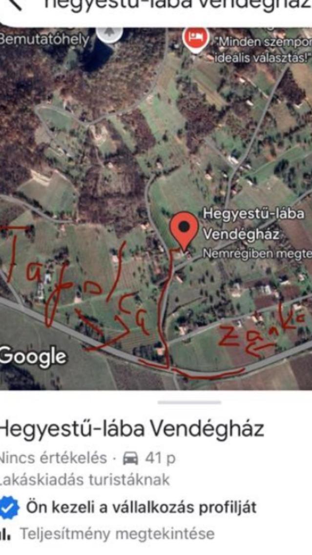 Hegyestű-lába Vendégház Zánka Extérieur photo